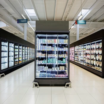 Rayon frais d'un supermarché.