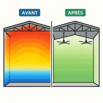 Avant et après installation
