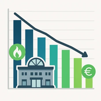 Graphique montrant le retour sur investissement (ROI) pour un projet de destratification en centre commercial.