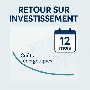 Retour sur investissement basé sur les économies d'énergie réelles
