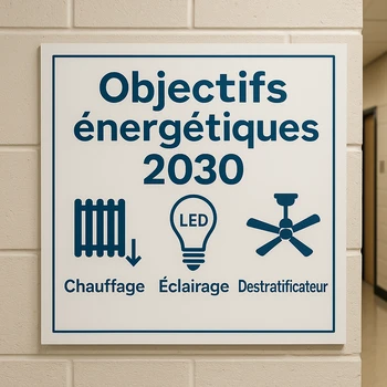 Objectifs énergétiques 2030 : chauffage, éclairage, ventilation